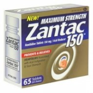 Zantac 150. 65 capsulas, acidez estomacal